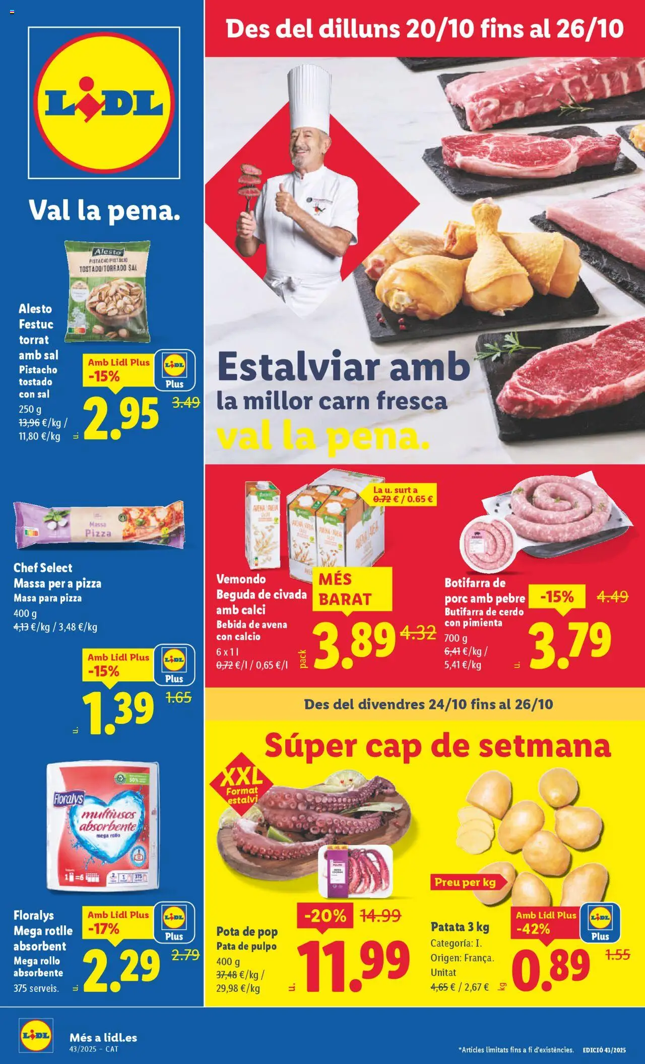 LIDL Folleto del 20/10/2025 >> catálogo esta semana