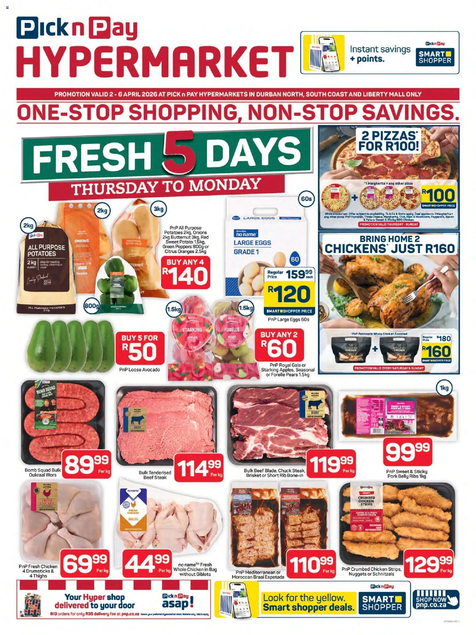 Preview of Pick n Pay flyer valid from 02/04/2026