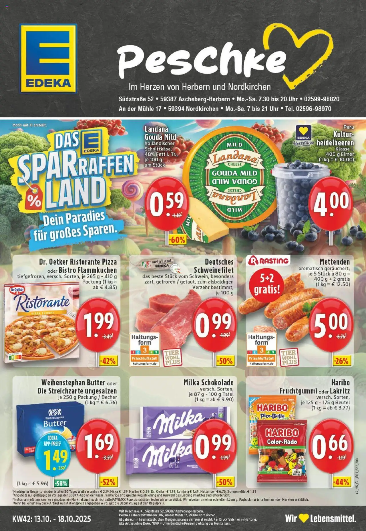 EDEKA Prospekt ab 13.10.2025 - Prospekt Nordkirchen Online