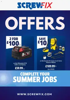Preview of Screwfix Offers valid from 24/08/2025