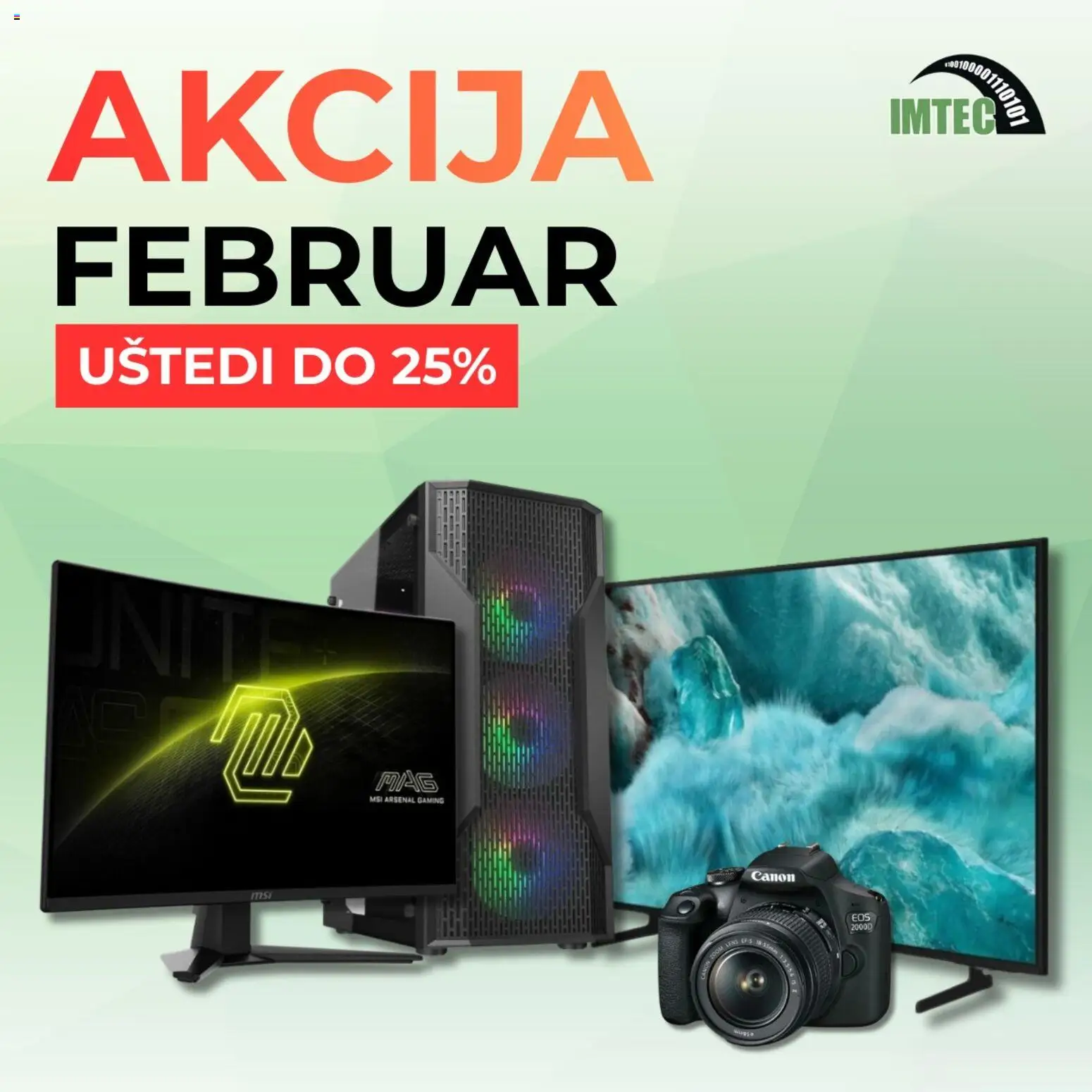 Pregled letka Katalog trgovine IMTEC vrijedi od 04.02.2026.