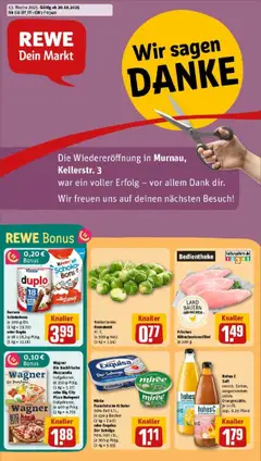 Vorschau von dem Prospekt des Geschäftes Rewe, gültig ab dem 19.10.2025