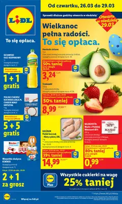Pogląd gazetki "Lidl gazetka" ze sklepu Lidl ważnej od 26.03.2026