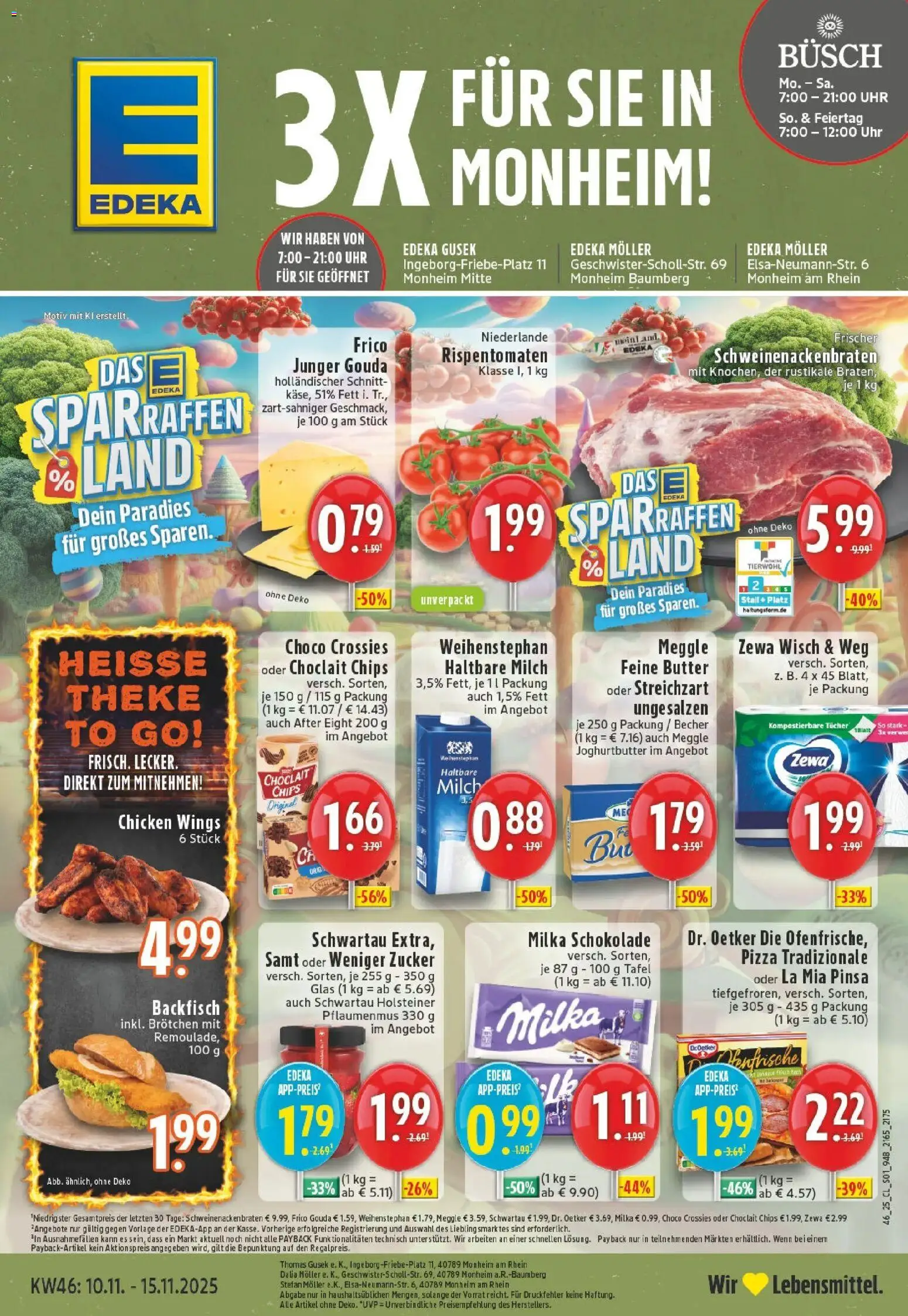 Vorschau von dem Prospekt des Geschäftes Edeka, gültig ab dem 10.11.2025