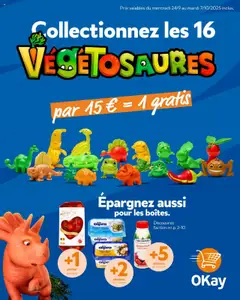 Voorbeeld van Publicité van winkel OKay geldig vanaf 24/09/2025