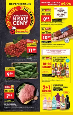 Pogląd gazetki "Biedronka gazetka od poniedziałku" ze sklepu Biedronka ważnej od 20.04.2026