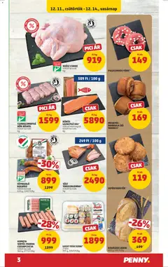 PENNY - Akciós újság PENNY megtekintése, amely érvényes 2025.12.11.-től | Oldal: 3