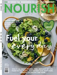 Preview of the catalogue Nourish By Spinneys: January/February/March 2026 of store Spinneys valid from 1 Jan, 2026