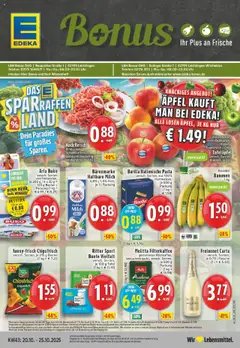 Vorschau von dem Prospekt des Geschäftes Edeka, gültig ab dem 19.10.2025