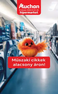 Auchan - Auchan Elektronikai ajánlataink megtekintése, amely érvényes 2026.04.16.-től