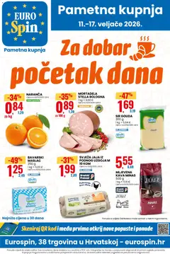 Pregled letka Katalog trgovine Eurospin vrijedi od 11.02.2026