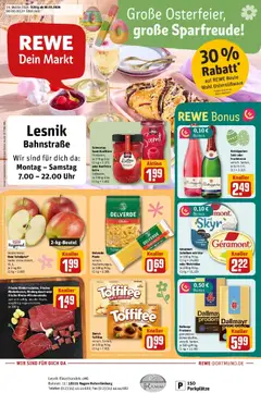 Vorschau von dem Prospekt des Geschäftes Rewe, gültig ab dem 30.03.2026
