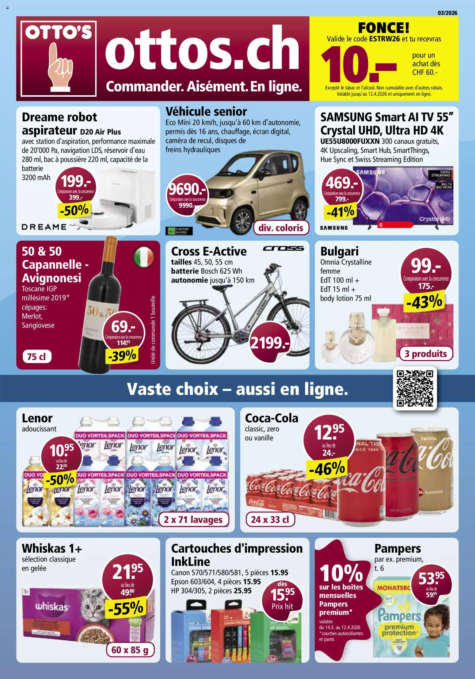 Vorschau des Merkblatts Otto's aktionen Online FR vom Shop Otto's gültig von 09.03.2026 bis 04.04.2026