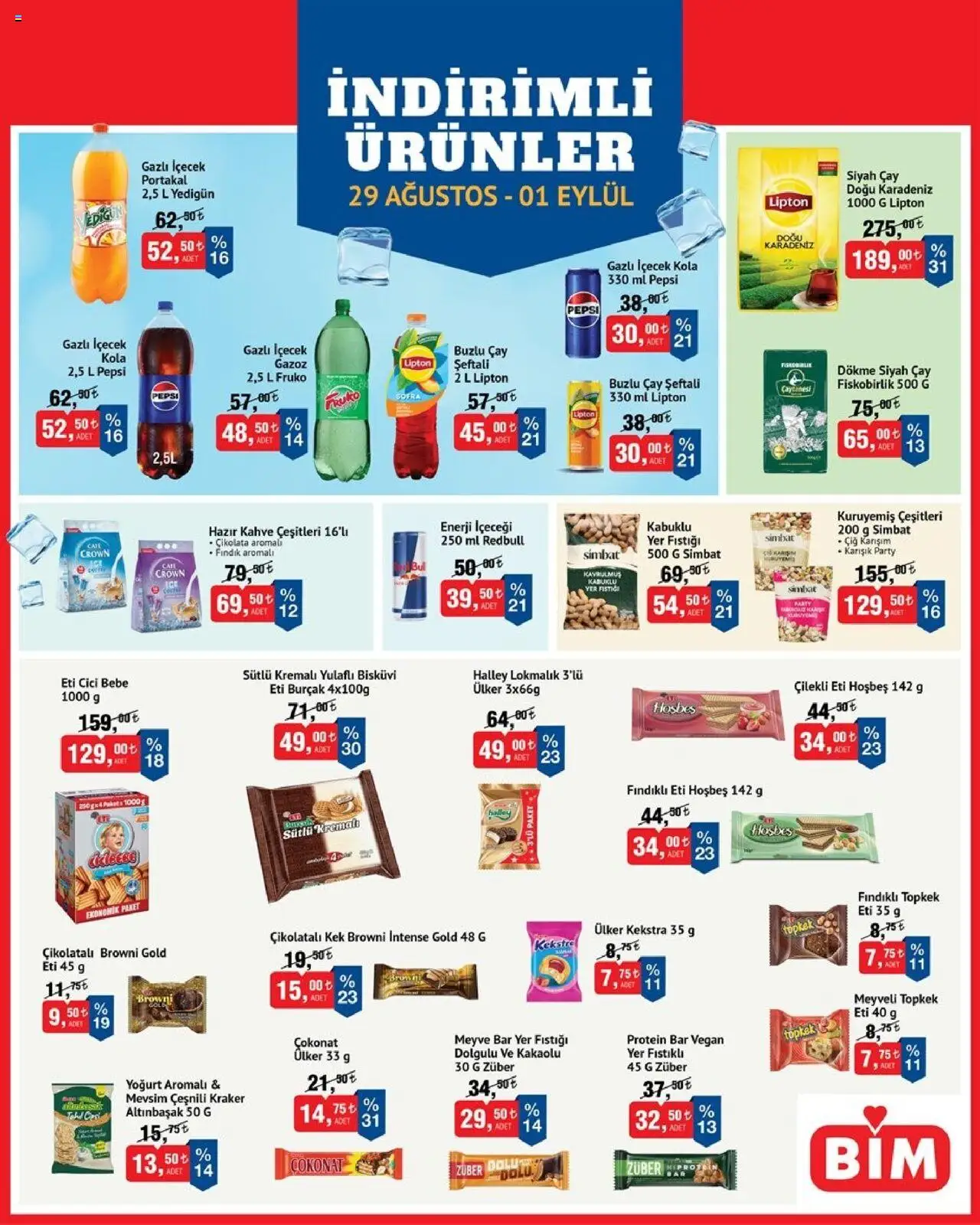 BİM Katalog bu hafta (29 Ağustos 2025) - Aktüel Broşür - Sayfa numarası 1