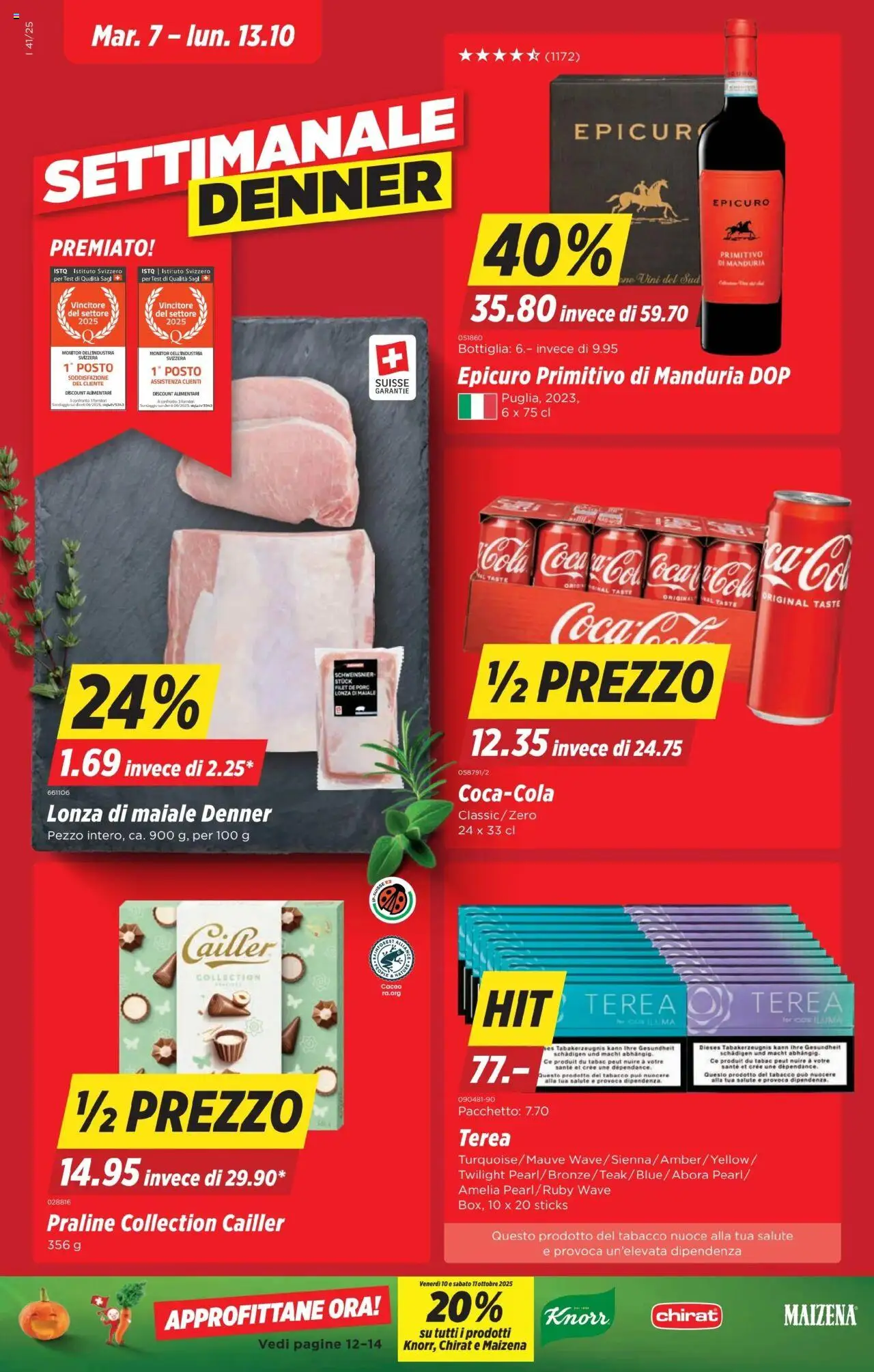 Denner Aktionen IT ab 07.10.2025 - Seitennummer 1