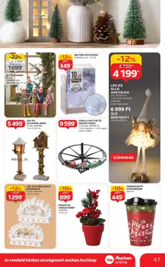 Auchan - Akciós újság Auchan megtekintése, amely érvényes 2025.10.30.-től | Oldal: 47