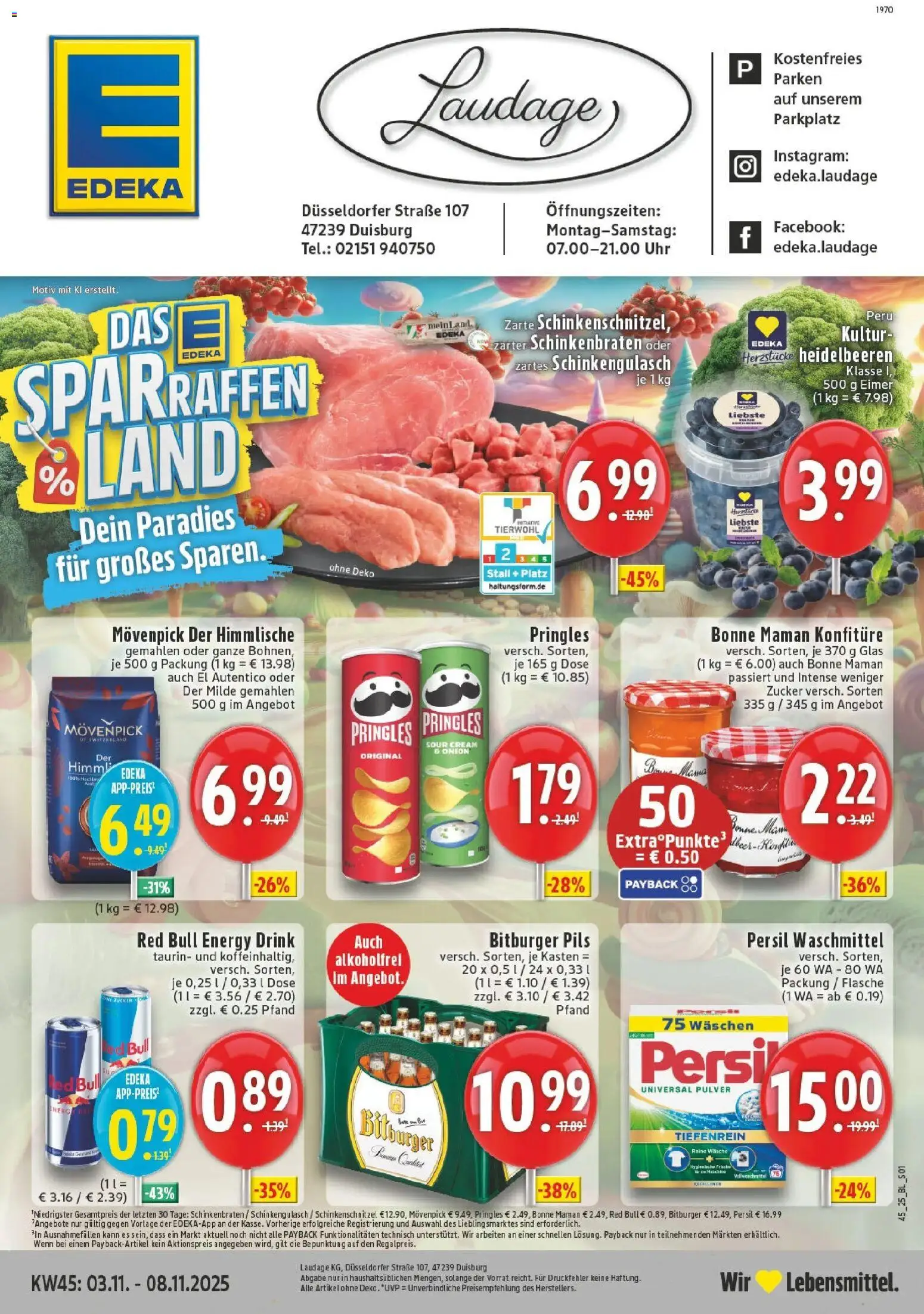 Vorschau von dem Prospekt des Geschäftes Edeka, gültig ab dem 02.11.2025