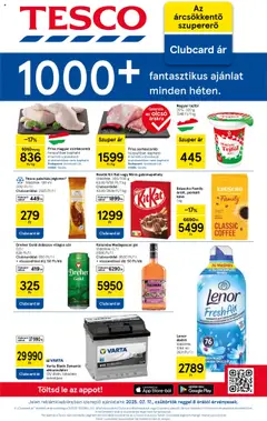 Tesco - Akciós újság Tesco megtekintése, amely érvényes 2025.07.17.-től