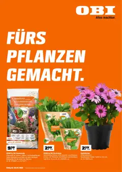 Vorschau von dem Prospekt des Geschäftes Obi, gültig ab dem 01.04.2026