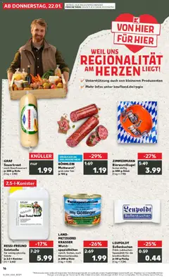 Vorschau von dem Prospekt des Geschäftes Kaufland, gültig ab dem 22.01.2026