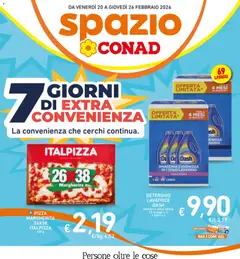 Anteprima dell'opuscolo Volantino Extra Convenienza dal negozio Spazio Conad valido da 20/02/2026