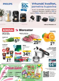 Pregled letka Mercator katalog trgovine Mercator vrijedi od 31.03.2026