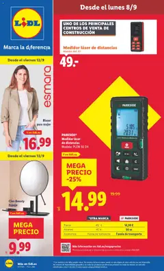 Vista previa del folleto de la tienda Lidl válido desde el 08/09/2025 