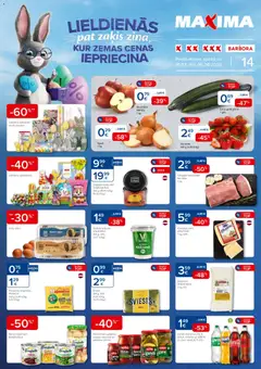 Skatīt Maxima akciju bukletu, derīgs no 31.03.2026.