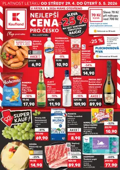 Náhled nabídky: Kaufland Kaufland leták - Praha 8 platný od 29.04.2026