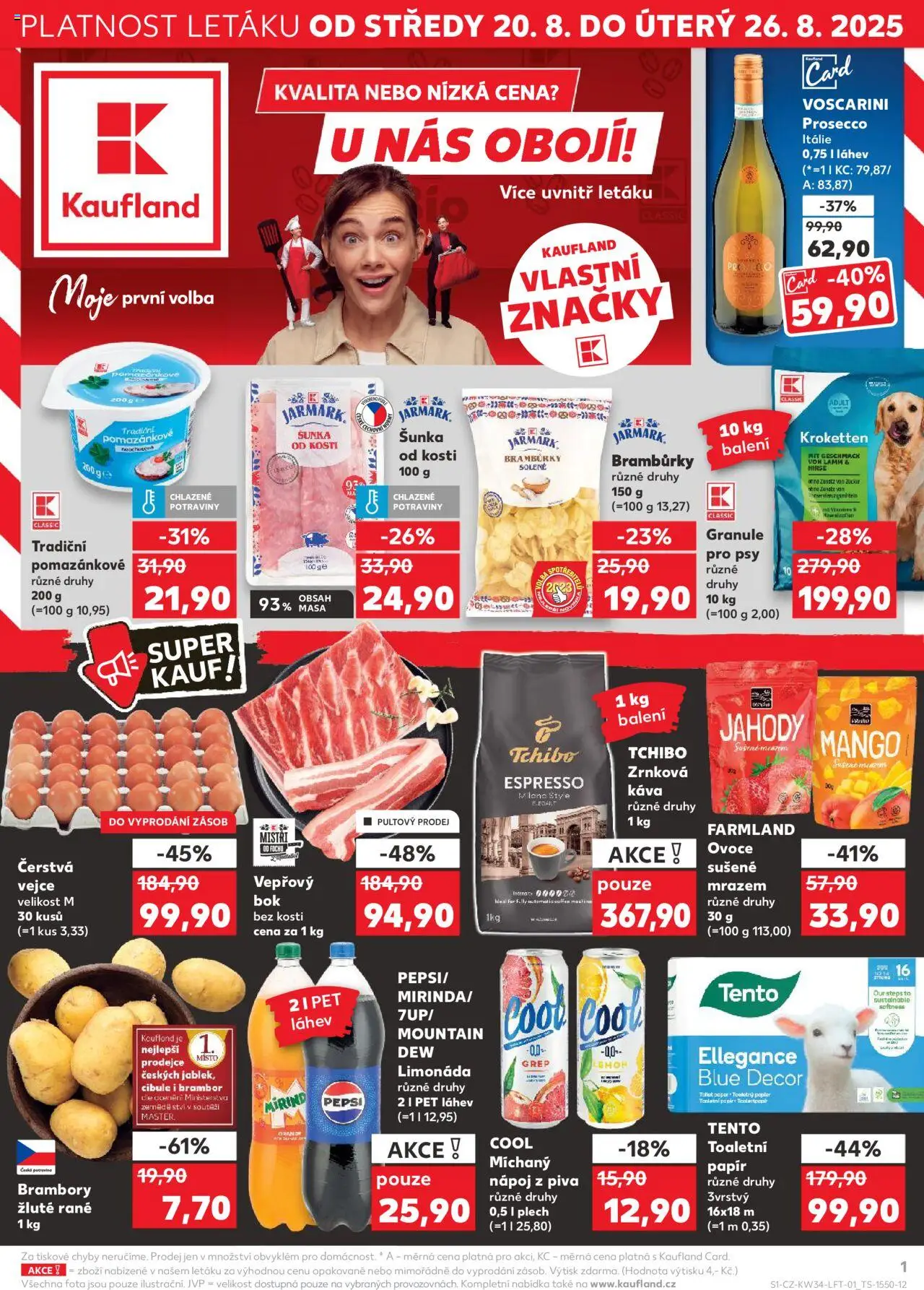  KAUFLAND Leták - Praha 8 (20.08.2025) příští týden 
