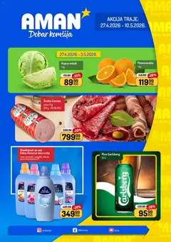 Pregled Aman kataloga - važi od 27.04.2026