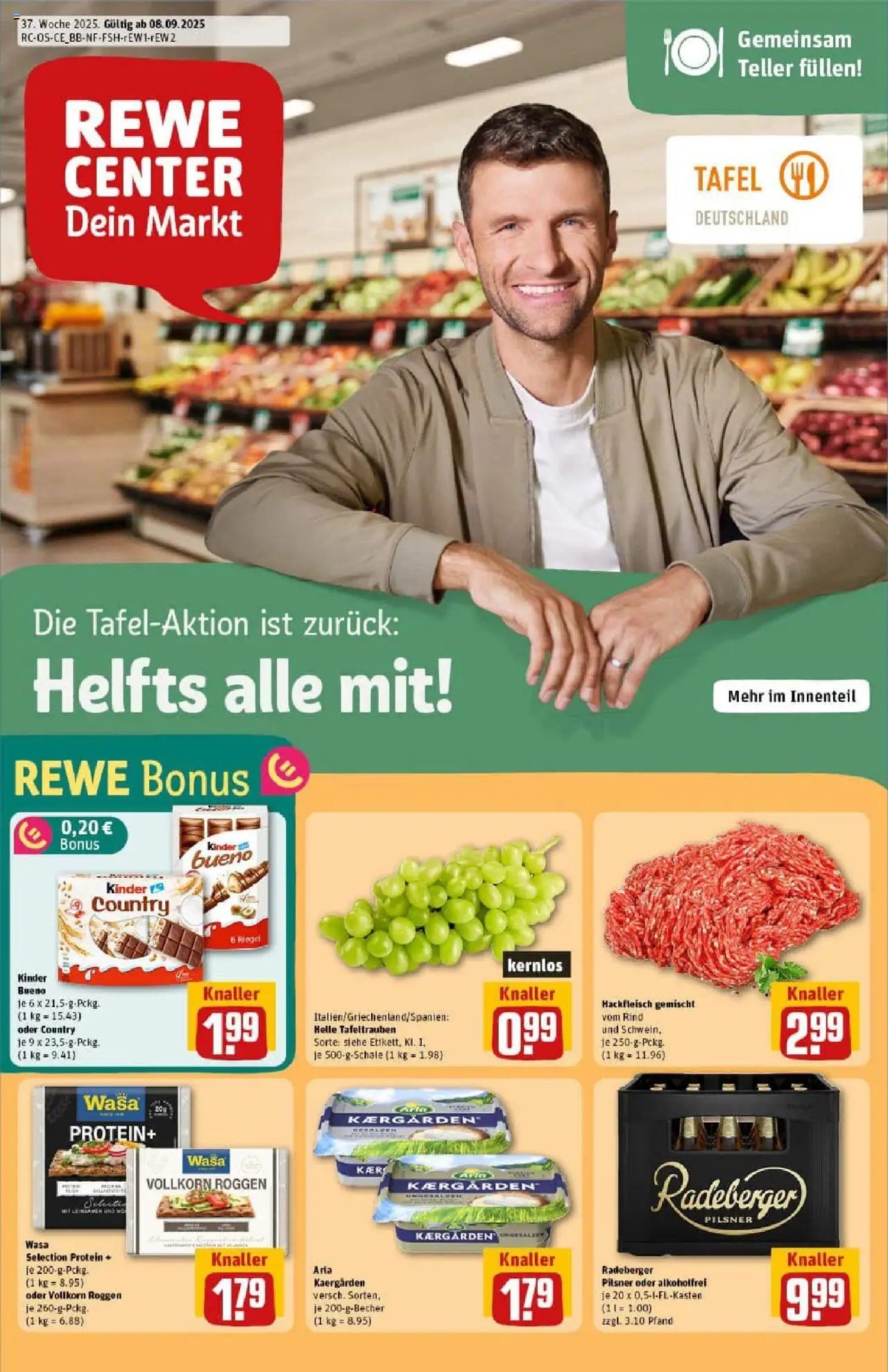 REWE Prospekt ab 07.09.2025 nächste Woche - Prospekt Chemnitz	