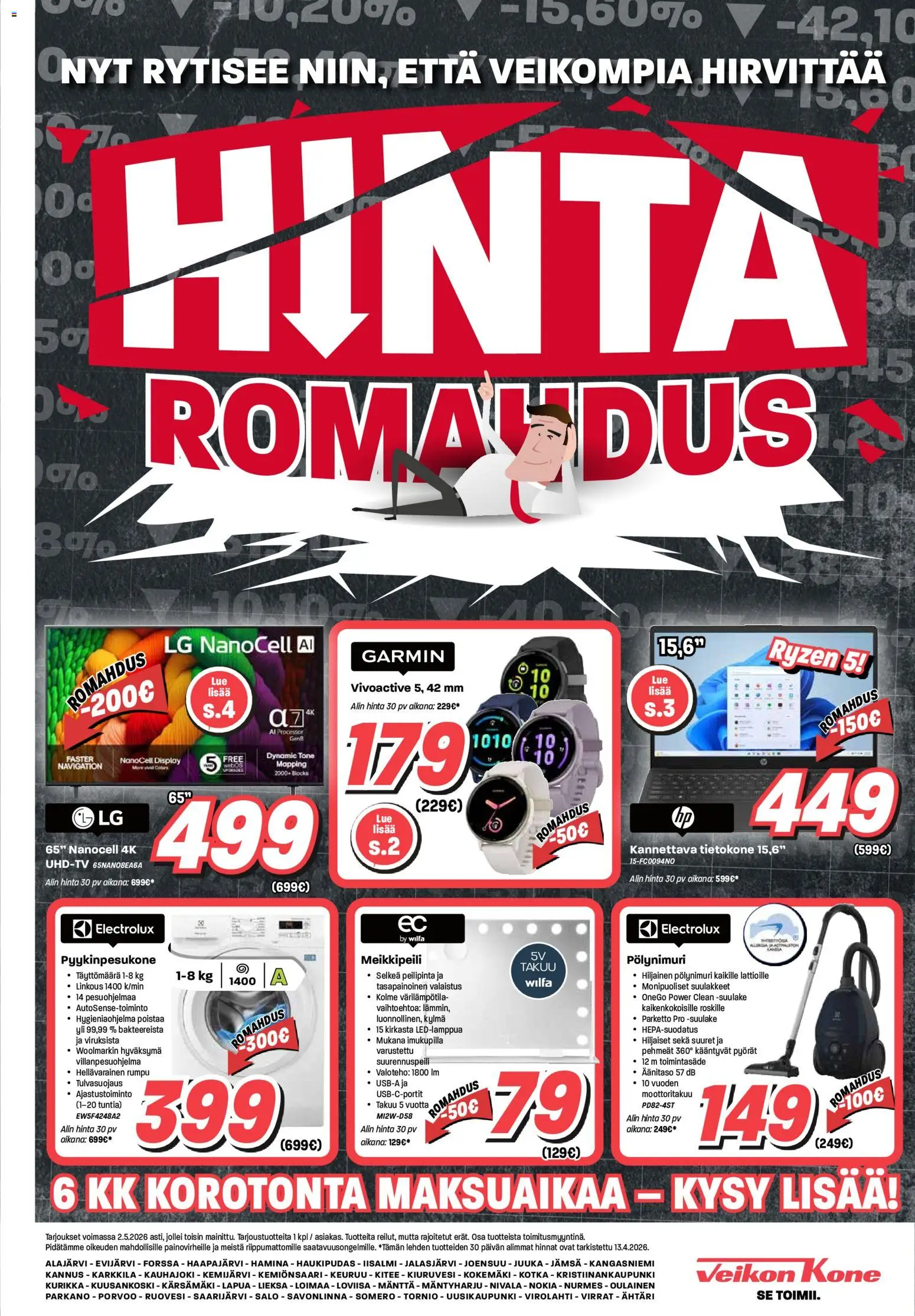 Kaupan Veikon Kone Veikon Kone tarjoukset esikatselu, voimassa 20/04/2026