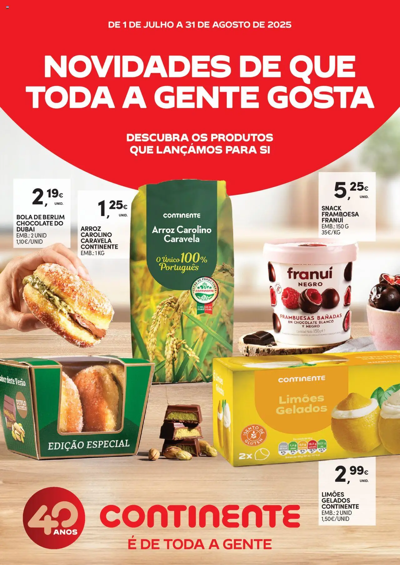 Continente Folheto de 01/07/2025 - catálogo esta semana - página 1