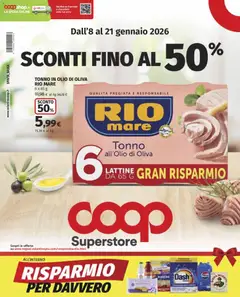 Anteprima dell'opuscolo Volantino Superstore - Brescia dal negozio COOP valido da 08/01/2026