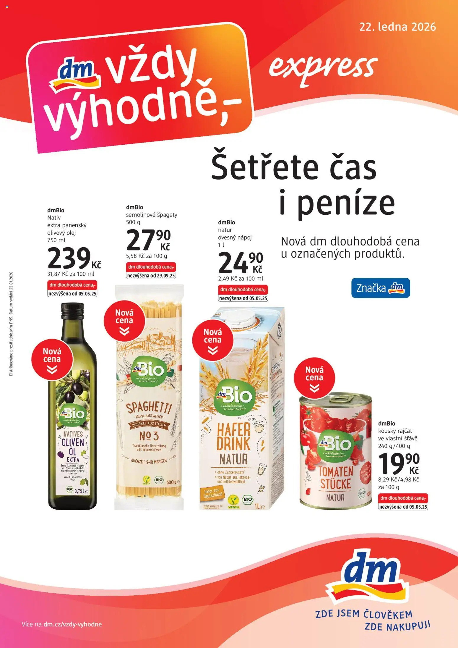 Náhled nabídky: dm drogerie Leták - Express platný od 22.01.2026