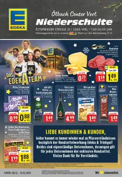 Vorschau von dem Prospekt des Geschäftes Edeka, gültig ab dem 07.12.2025