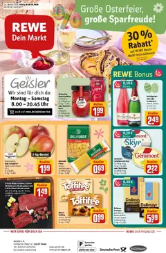 Vorschau von dem Prospekt des Geschäftes Rewe, gültig ab dem 30.03.2026