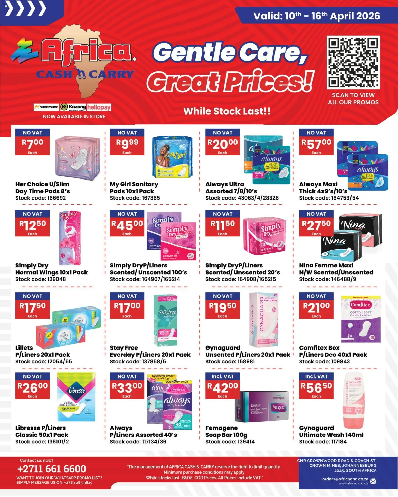 Preview of Africa Cash & Carry flyer valid from 10/04/2026
