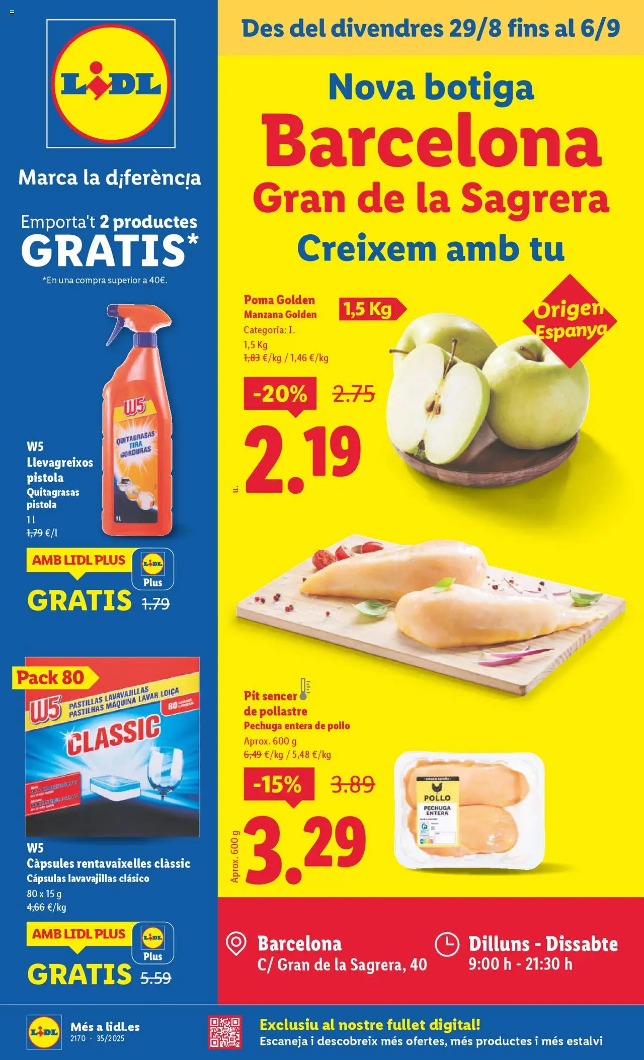 LIDL Folleto BCN del 29/08/2025 >> catálogo esta semana