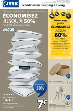 Prévisualisation de Brochure du magasin Jysk formulaire valide 22/07/2025