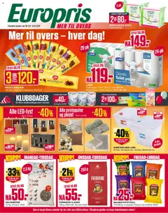 Forhåndsvis Kundeavis fra butikk Europris gyldig fra 01/09/2025