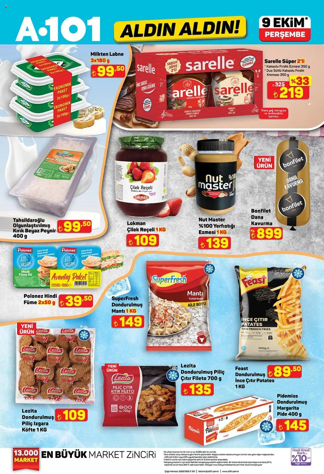 A101 Katalog Aldın Aldın (09 Ekim 2025) - Broşür bu hafta - Sayfa numarası 1