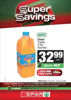 Preview of KWIKSPAR flyer valid from 20/01/2026