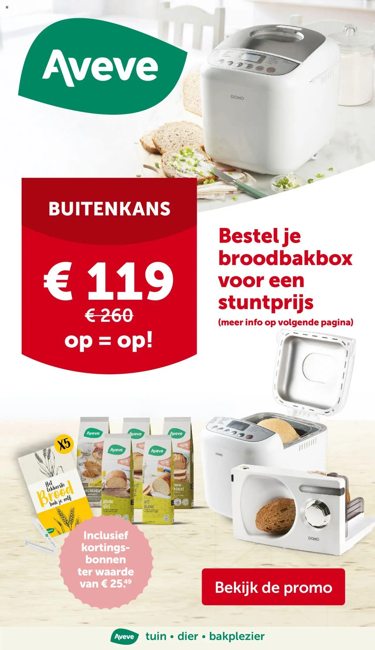 Aveve shop Folder geldig vanaf 08/10/2025 - Paginanummer 1
