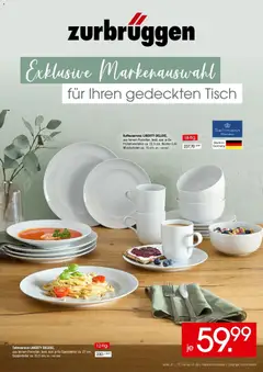 Vorschau von dem Prospekt des Geschäftes Zurbrüggen, gültig ab dem 10.03.2026