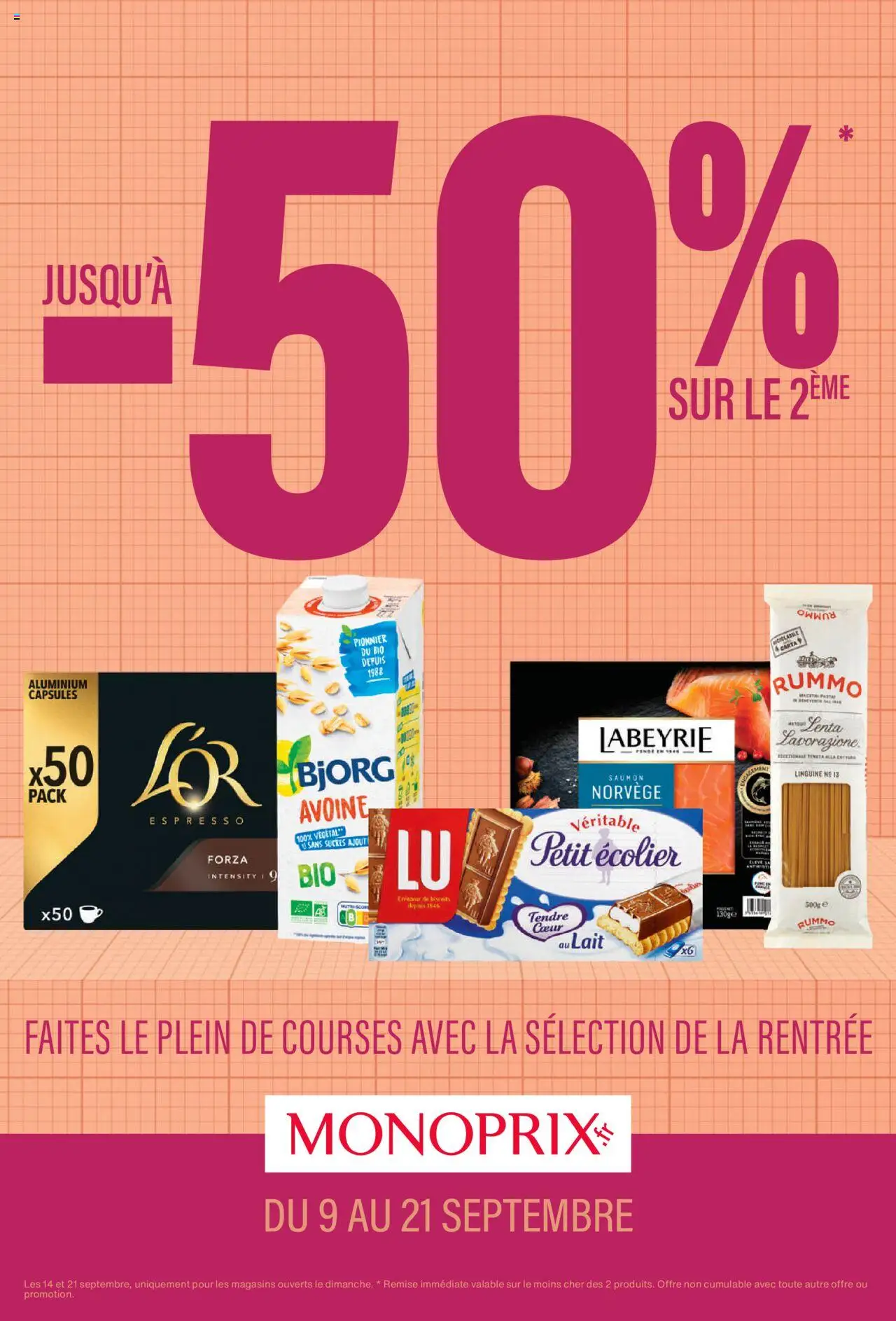 Catalogue de la boutique Monoprix valable du 09/09/2025 - Page numéro 1