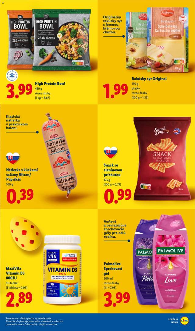 Nový Lidl leták od 30.03.