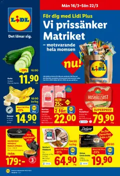 Förhandsgranska reklamblad Lidl erbjudanden från butik Lidl gäller från 16/03/2026