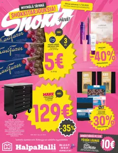 Kaupan Halpa Halli Tarjoukset esikatselu, voimassa 01/10/2025